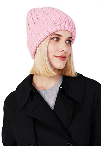 Style & Republic Damen Wollstrick Mütze-Beanie - Dein kuscheliger Strick-Beanie für stilvolle Herbst- & Winter-Momente, Strick-Mütze- One Size/Einheitsgrößen