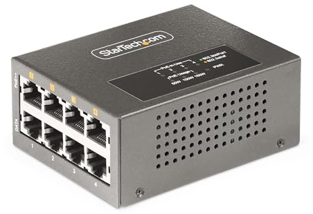 StarTech Injecteur PoE++ Multi-Gigabit 4 Ports (AS445C-POE-INJECTOR)
