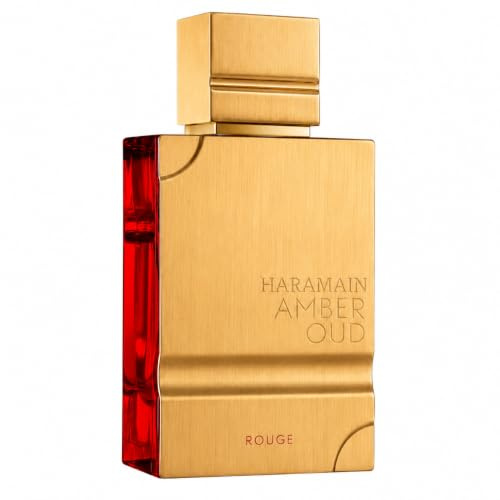 Al Haramain Amber Rouge Eau de Parfum, Spray, Arabian Oud Parfüm für Damen, luxuriöser Unisex-Duft, 60 ml