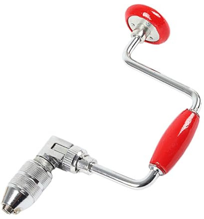 Milageto Trapano a manovella fai da te artigianato accessori artigianato manuale utensile professionale utensile manuale per la casa falegnameria fibra di