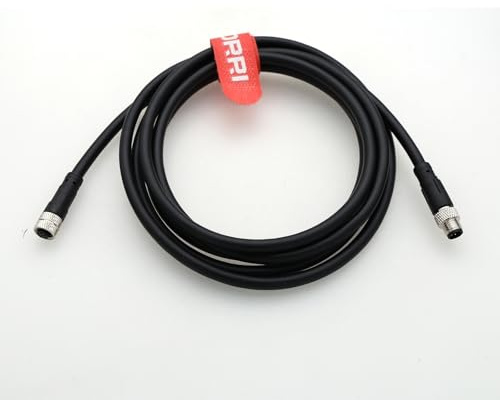 DRRI Connettore 6Pin M8 maschio al cavo elettrico schermato PVC femminile del connettore del sensore di aviazione per i dispositivi di automazione industriale