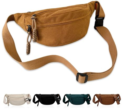 GIDWRIY Modische Bauchtasche Damen Klein - Crossbody Bag, Umhängetasche, Gürteltasche, Hüfttasche für Frauen
