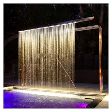Fontaine à Eau Fontaine d'eau extérieure à Rideau d'eau Moderne personnalisée pour la décoration de la Maison Fontaine d'eau intérieure Décoration de Jardin