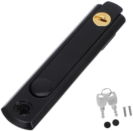 Uonlytech Fechadura Ventana Corredera Cerradura Acero Inoxidable Seguridad Diseño Invisible Accesorios Ventanas