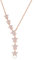 VIROMY Rose Gold Necklace for Women 14K Rose Gold Plated Shining Star Zirconia Pendant Necklace Crystal Choker Chain Dainty Elegant Jewelry for Women