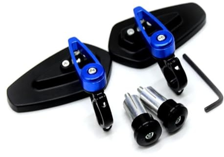 DAGMARA Espejos Retrovisores Motocicleta Accesorios De Motocicleta Espejos Espejo Final del Manillar para GSXR1000 GSXR600 GSXR750 GSR600 GSR750 GSX-S750