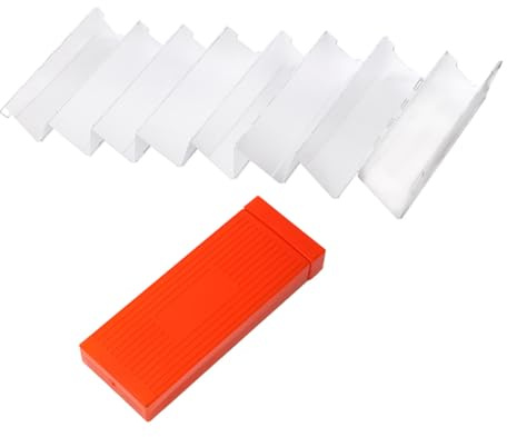 BRIGHTFUFU Pare-Vent Pliable pour Réchaud de Camping Extérieur 16 Plaques en Aluminium Portable Boîte, Pare-Brise Léger Anti-Vent pour Barbecue, Randonnée et Pique-niques