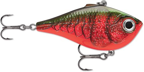 Rapala - Leurre de Pêche Rippin’ Rap - Matériel de Pêche Corps Fin et sans Bavette - Leurre Pêche d'eau Douce - Profondeur de Nage Variable - Fabriqué en Estonie