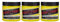 Manic Panic Electric Banana Classic Creme, tinte semipermanente para el cabello amarillo, vegano y libre de crueldad animal, 3 x 118 ml