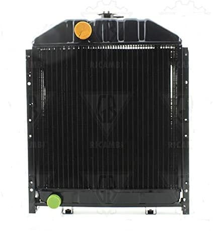 Radiatore in alluminio per trattore adattabile a riferimento originale Fiat 4973345