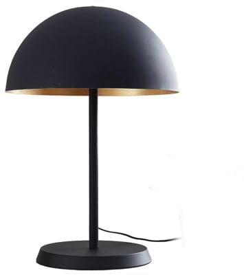 Lindby Tischlampe Idalene (Modern) in Schwarz aus Metall (2 flammig, E27) - Tischleuchte Schreibtischlampe Nachttischlampe Wohnzimmerleuchte