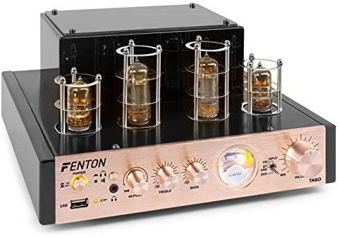 Stereo versterker - Fenton TA60 audio versterker met Bluetooth - 2x 25W RMS (103.320)