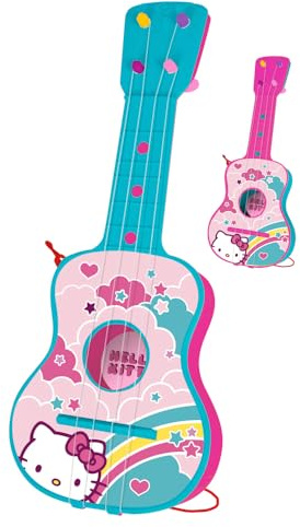 CLAUDIO REIG - Hello Kitty Children's Guitar (Reig 1513), Multicoloured