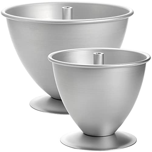 Cedilis 2 Pack Doll Cake Mold, 20 cm and 15 cm Princess Skirt Cake Pan, Non Stick Wonder Pan, Easy to Clean