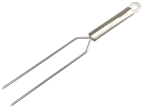 Kakamono Carving Fork Stainless-Steel Meat Fork 13 BBQ Fork, Long Metal Chef Pro Kitchen Forks for Barbecue, Serving, Cooking, Grilling, Roasting