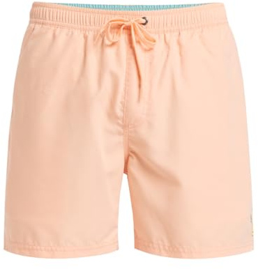 Quiksilver Homme Spl Fineline Volley 15 Maillot De Bain, Peach Parfait, M EU