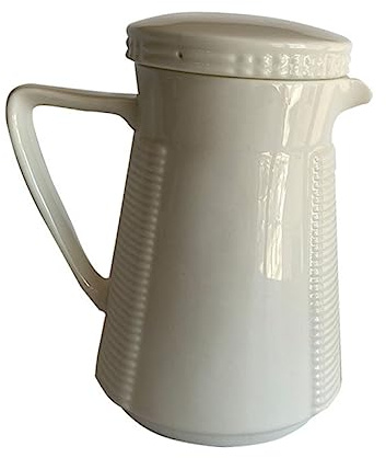 SHOWERORO Pichet En Céramique 550 Ml Grosse Capacité Résistant Au Froid Couvercle Étanche Pour Usage Domestique Conservation De Boissons