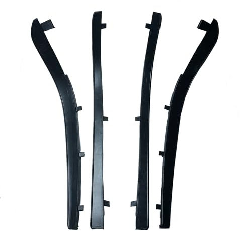 Wivplex Neuankömmling Rad Kotflügel Kotflügel Augenbrauen Bogen Extensions, for Jeep, Grand Cherokee Trailhawk 2012-2021 2020 2019 2018 2017 2016 Kotflare -Flare -Abdeckung