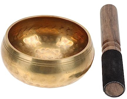 CIMAXIC Klangschalen Tibetische Meditationsschale Buddha-gesangsschale Mit Mallet Für Yoga Therapie Buddhismus-versorgung Leicht Und Tragbar Für Entspannung