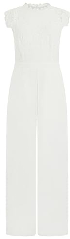 APART Fashion Damen Overall mit Spitzenoberteil overall