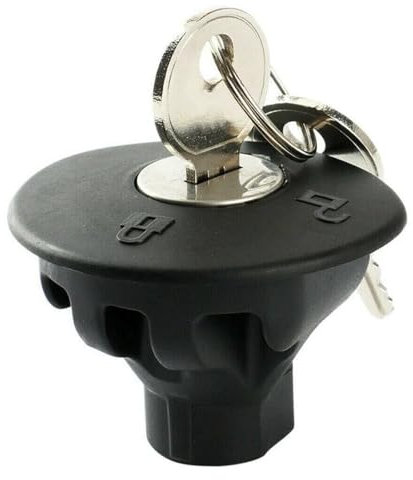 ATGCBCAUF Für F150 Für Explorer Für Escape Für Focus Für Fusion 8U5Z9C268B Tankdeckel Mit 2 Schlüsseln Gas Benzin Abschließbarer Tankdeckel