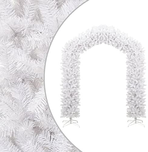 Dekor, Saisonale & Feiertagsdekorationen, Weihnachtsbäume, Weihnachtsbaumbogen, Weiß, 270 cm