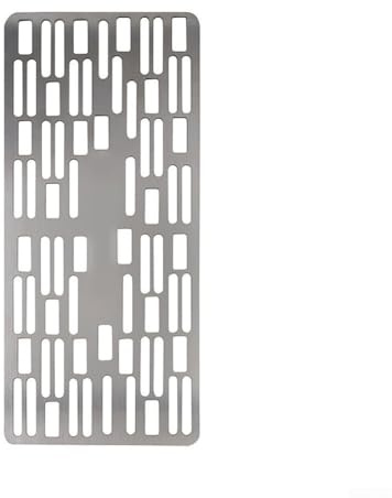 Parrilla de combustible al aire libre para acampar y senderismo, sartén portátil de acero inoxidable con revestimiento para cocinar cómodamente