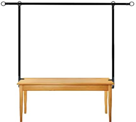 Adjustable Table Clamp Pole Stand With Secure Fastening System 242x100cm - Versatile Display Stand With Height Adjustment Feature, Ideal For Wedding Receptions, Birthday Parties, Special Events