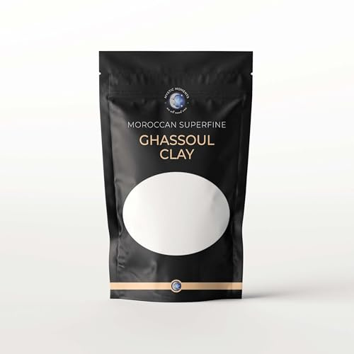 Mystic Moments | Ghassoul Clay (Rhassoul) Moroccan Red Clay | 1Kg | Mineral-rich Moroccan Rhassoul clay for face masks, hair care, cleansing and cosmetic formulations.