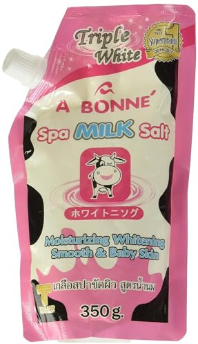 A Bonne Spa Milk Salt – återfuktande bad salt – 350 g (12,4 oz) av A Bonne'