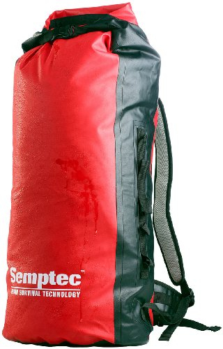 Semptec Urban Survival Technology Packsack: Wasserdichter Trekking-Rucksack aus LKW-Plane, ca. 50 l (Wasserdichter Trekkingrucksack, Survival Rucksack wasserdicht, wasserdichte)