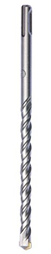 DART | Super Flute SDS+ Hammer Drill Bit | 10 x 460 mm | Includes Centring Point | Carbide Tip | Silver