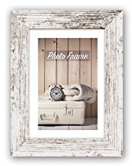 ZEP Nelson 6 white/brown 15x20 Wood Frame V21686 marca ZEP