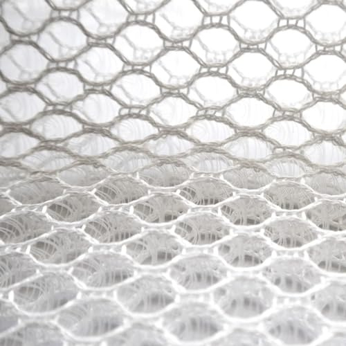 Ch.Cabanski Abstandsgewirke - Air Mesh - 3D Netzwergewirke 10mm Weiß 410g/m² | 200x200cm | Grundpreis pro qm: € 16,93