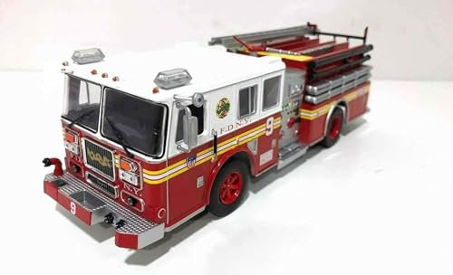 Magazin New York FDNY Seagrave Marauder II 1/43 Metal Fire Truck, Limited Series, FDNY Pump Truck, Ages 13 and Up, Unisex