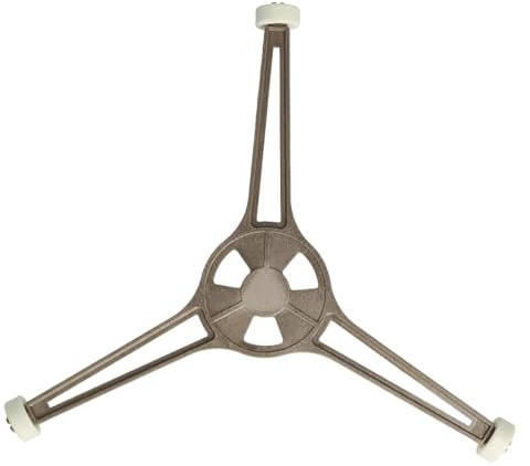 Hsthe Sea Support de Plateau tournant pour Micro-Ondes Support Triangulaire Rayon 9 cm pour Porte-Plateau en Plaque de Verre
