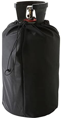 SIBOMTEX Gas Bottle Cover with Waterproof Coating Protective Propane Tank Cover Sun Shade Cover Tear-Resistant UV Resistant Gas Tank Cover with Drawstring