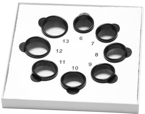 Mingtawn Größen-Set Smart Ring, Kunststoff, Aquamarin