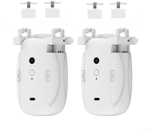 Apri tende automatico Smart WiFi, motore elettrico con controllo vocale e timer tramite app per pali romani, migliora l'automazione domestica e la convenienza