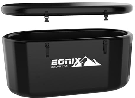 216 Inflatable Cold Plunge Tub with Insulated Lid,Ice Bath Tub for Athletes, Compatible with ice bath chiller Portable for Outdoor & Indoor Recovery