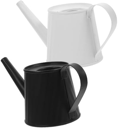 Toyvian 2 Piezas Regadera de Pequeña para Jardín de Capacidad Riego Preciso para Plantas Interiores y Exteriores Diseño Ergonómico y Resistente para Decoración de Hogar