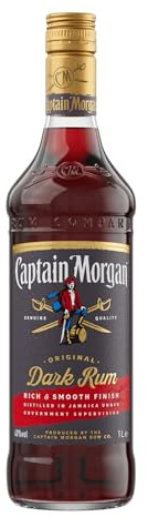 Captain Morgan Dark Rum - 1 L