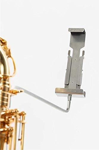 eyeNotes G3000S für Saxophon, Marschgabel, Marschgabel, Marschbuchhalter, Notenhalter aus Edelstahl
