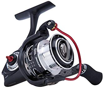 Abu Garcia Revo MGX Spinnrollen, Black/Silver/Red