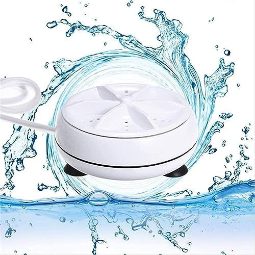 Lavatrice portatile, mini lavatrice ad ultrasuoni 3 in 1 lavastoviglie onde ultrasoniche adatte per casa, affari, viaggi, sala universitaria, camper, appartamento