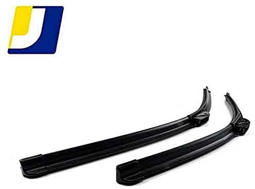 Jurmann Trade GmbH Aero Scheibenwischer Satz 600/550 mm Flachbalkenwischer Wischblätter Set 2 Stück Paar für vorne