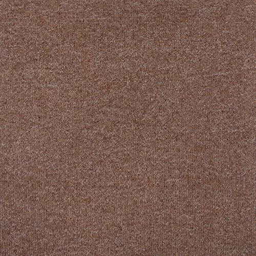 Moquette en dalle marron 50X50, dalle moquette autoplombante bouclée, revetement de sol pour chambre, salon & plus (4 dalles = 1 m²)