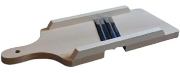 teemando® Krauthobel mit scharfer Klinge - schneidet alle Gemüse- und Krautköpfe, 40 cm zur Herstellung von Sauerkraut Krautsalat