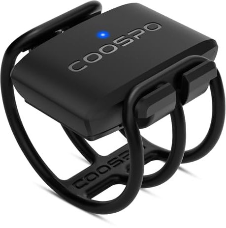 COOSPO BK9C Trittfrequenzsensor Bluetooth5.0 ANT+, Drahtloser Fahrraddrehzahlsensor RPM Cadence Sensor IP67 Wasserdichter Low Energy Technologie, Kompatibel mit Rouvy Zwift Peloton Wahoo