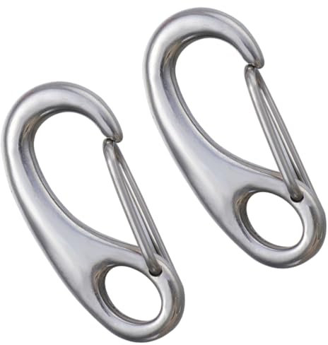 FRCOLOR 2stücke Edelstahl Pet Id Tag Clip Robuster Schnellverschluss Für Hunde Katzen Einfach Zu Befestigen Und Austauschbar Langlebig Und Praktisch Für Haustier-identifikation